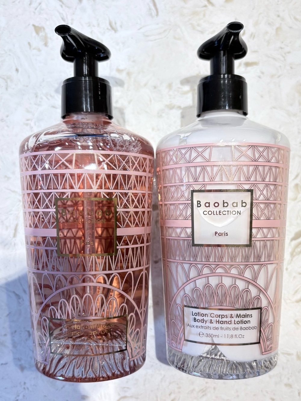 Baobab Collection Paris Decorative Hand Wash & Lotion Duo NWOT